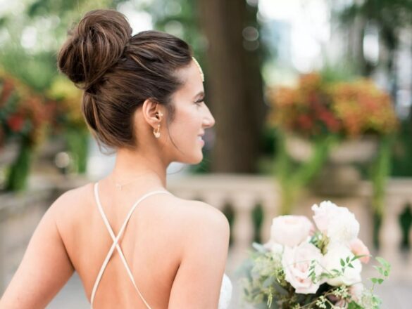 Bride Perfectly Capture Her Wedding Day Look