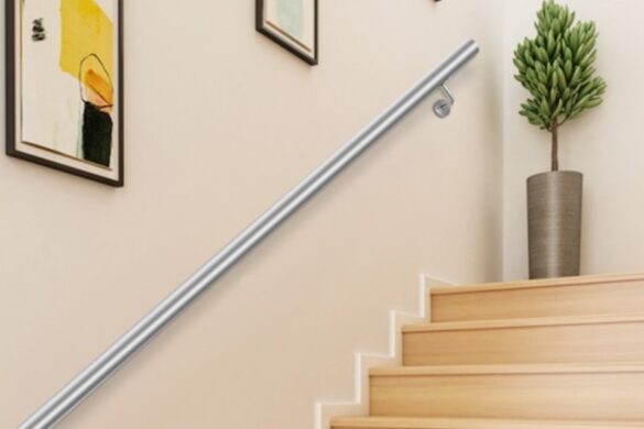 Home's Style With 10 Creative Stair Railing Concepts
